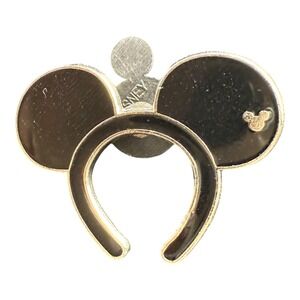 Disney Trading Pin Mickey Mouse Ears Headband Black